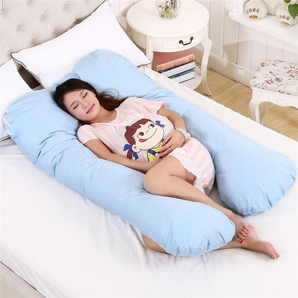 

multifunctional pregnant women oversized u-shape pillow full body support comfort nap pillow