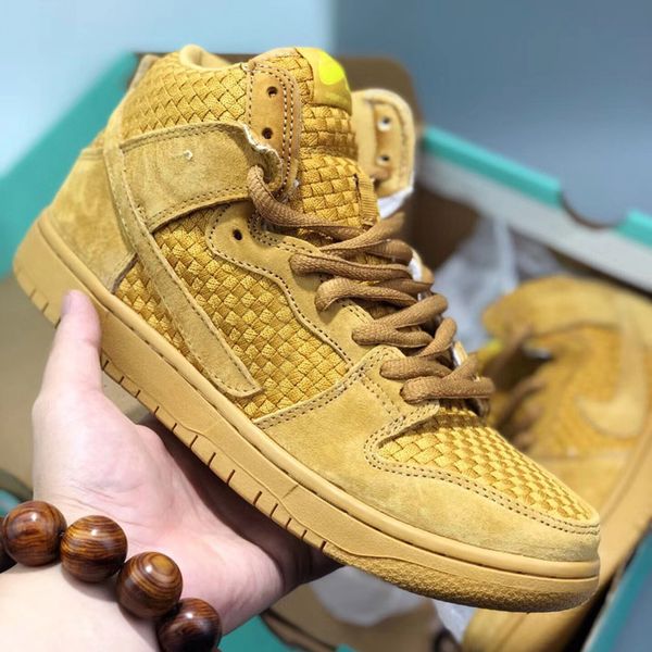 

thomas campbell x sb zoom dunk sb what the dunk high premium ice jade circuit orange sail casual outdoor sports shoes