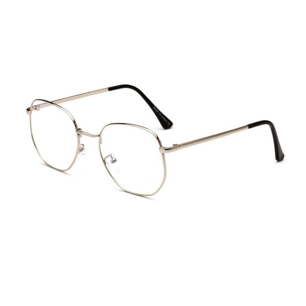 

women myopic glasses frame cat eye eyeglasses vintage half frame metal eyewear frames prescription optical myopia computer glass, Silver