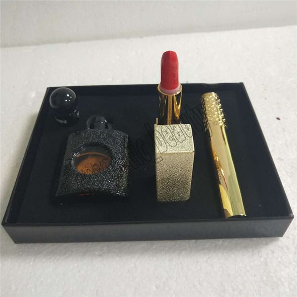 

Famou y brand makeup et kollection lip tick ma cara perfume 3 in 1 make up kit luxury brand