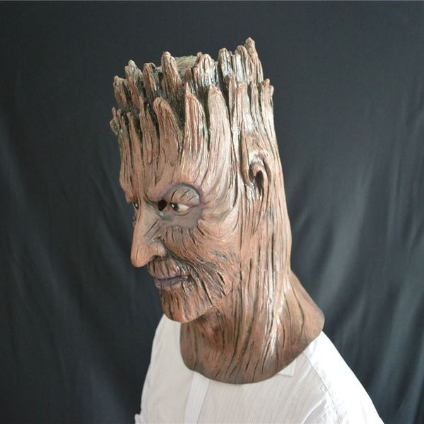 

new design funny latex tree demon party mask masquerade halloween silicone face mask party props cosplay costume cosplay mask