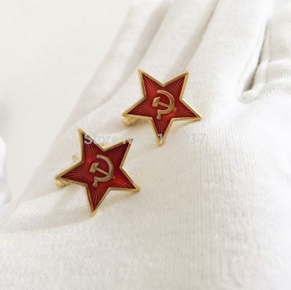 Nuovo Arrivo Comunismo Unione Sovietica Urss Gemelli Russia Stella Rossa Falce Martello Gemelli Guerra Fredda Souvenir