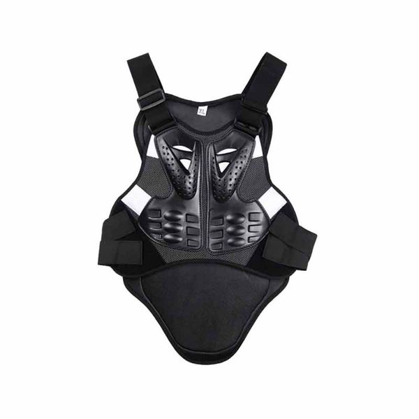 

1pcs men's motorcycle body armor vest jacket anti-fall spine chest protection riding running gear chest back spine protector j2, Black;red