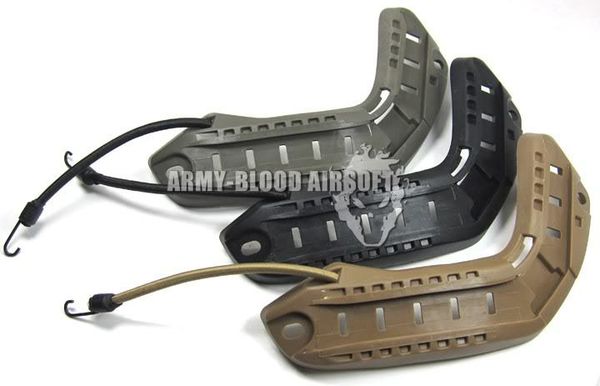 

ops-core ach-arc helmet side rail seat (bk / de / fg