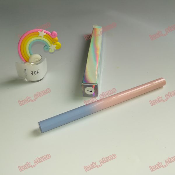 

no logo 6 color revolving retractable eyebrow pencil waterproof double head with eyebrow brush with blink box