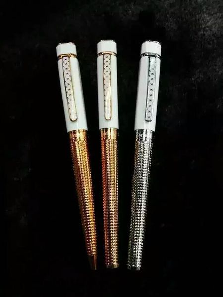 

copy korloff pen square white ceramic rosegolden roller ball pen luxury pen gift