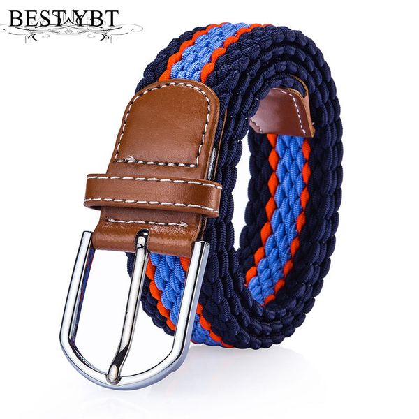 

ybt belt canvas alloy pin buckle women belt cowboy pants sports fashion casual personality selling men, Black;brown