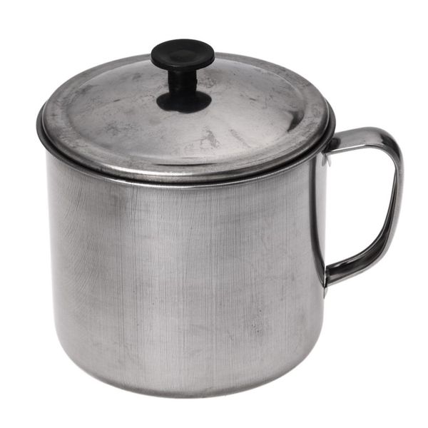 

stainless steel d shape handle cup water mug 500ml capacity