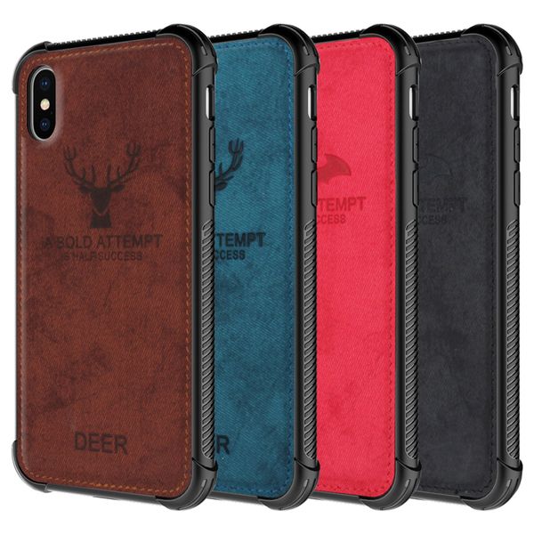 For Iphone Xs Max Phone Case Soft Skin Embossing Leather Phone