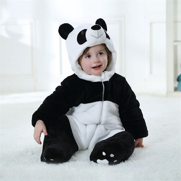 

baby romper panda cartoon jumpsuit cute performance climbing clothes for 6-36 months baby, Blue