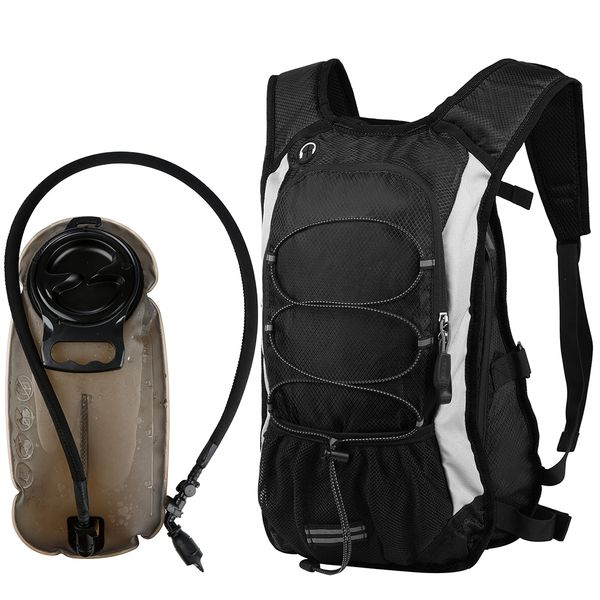 

vbiger 2 pieces hydration backpacks 2 pieces hydration pack large-capacity cycling backpack with 2.5l water bladder