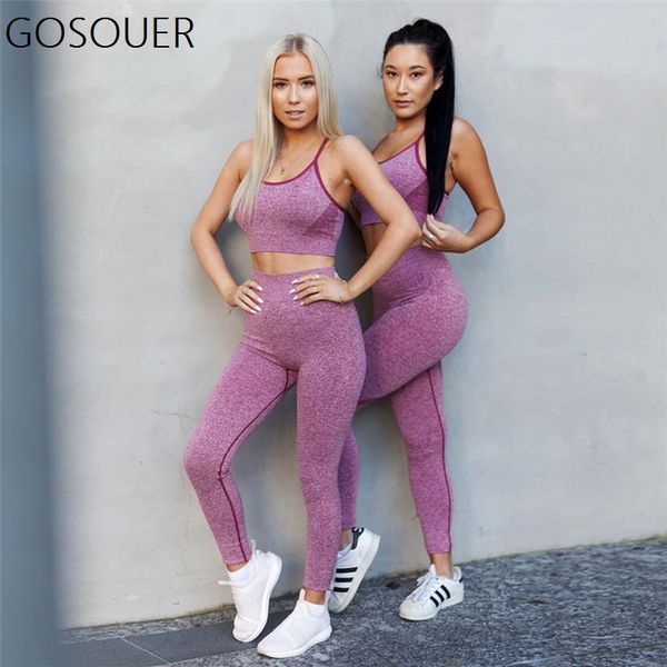 

fitness yoga sets gym elastic running sport suit workout sport wear sports bra+pant two piece set sportswear, White;red