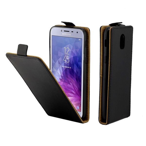 

business leather case for coque samsung galaxy j4 2018 vertical flip cover card slot cases for samsung j4 2018 phone bags