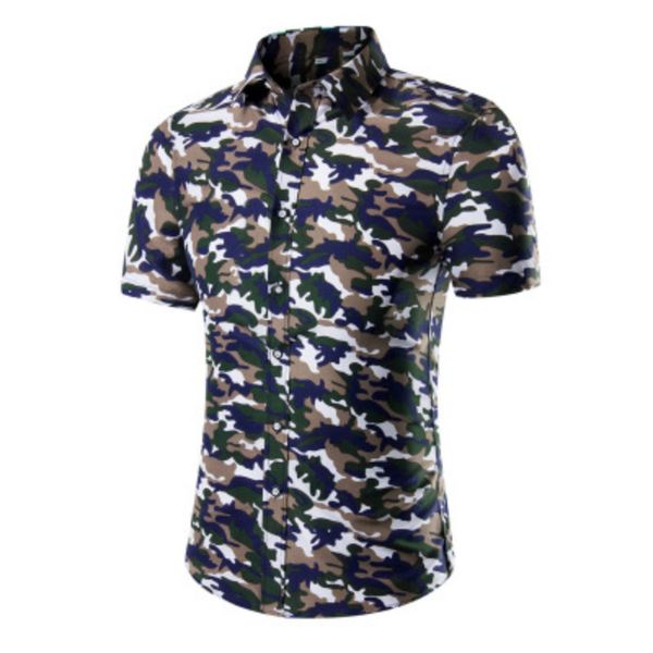 

Print Men Casual Shirts New Summer Designer Casual Printed Hawaiian Shirt Luxury Shirts Male Printing Dress Suit Plus Size 12 Styles