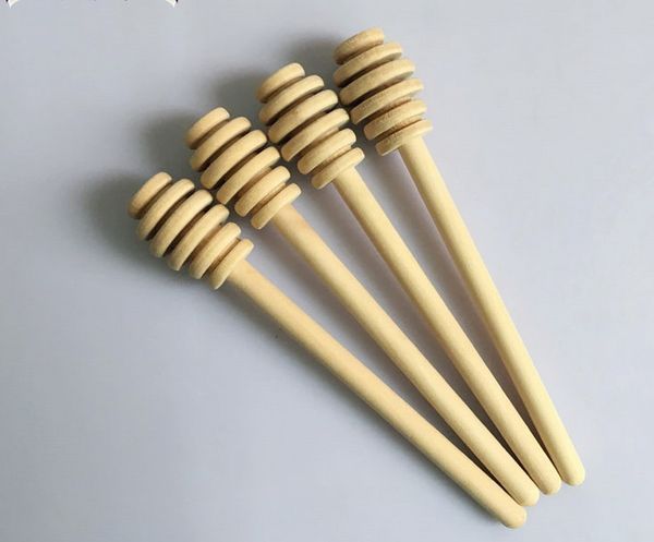 

by dhl 2000pcs practical portable wooden honey spoon stick for honey jar long handle mixing stick