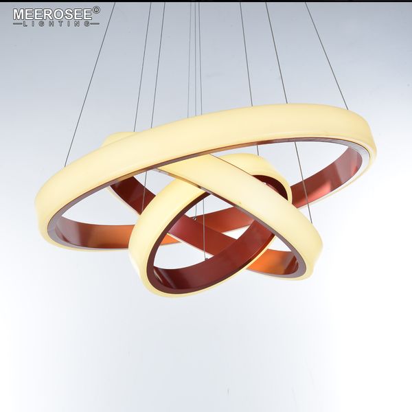 

new arrival 3 rings led pendant light fixture for living room dining room led lustre modern pendant lamp hanging luminaire