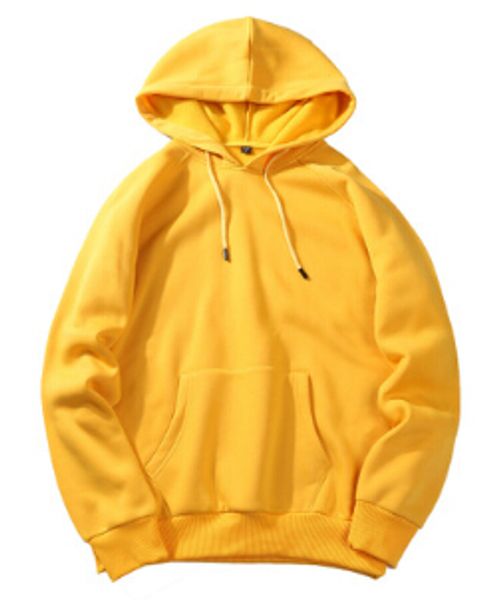 

fashion sports casual men hoodies spring autumn hooded pullovers solid color athletic sweatshirts, Black