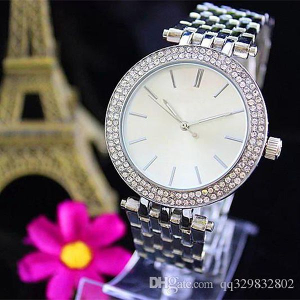 

женщины модный бренд элегантный дизайнер роскошные часы женщины большой розовый