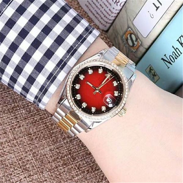 

Relojes de mujer дамы платье Алмаз часы модный бренд золотые наручные часы новый дизайне