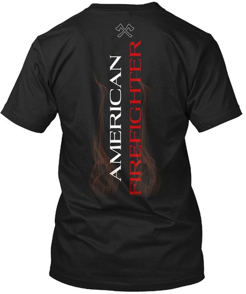 

American Firefighter - Fire Fighter Hanes Tagless Tee T-Shirt