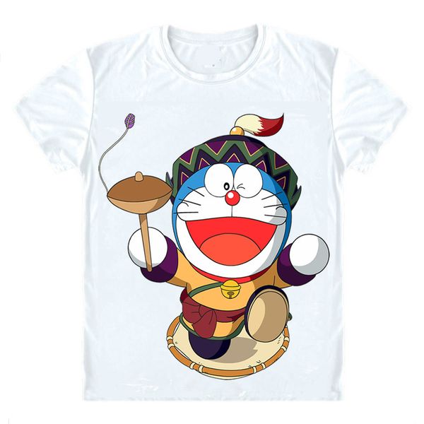 

doraemon t-shirts short shirts anime fujiko fujio stand by me doraemon nobita nobi shizuka minamoto cosplay shirt tee-style309-no02, White;black