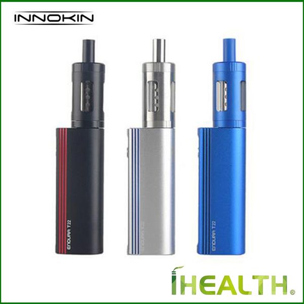 

100% Authentic Innokin Endura T22 Starter Kit Built In 2000mAh battery Lipo Box Mod Kit with Prism T22 Tank Atomizer T22/T18 coils