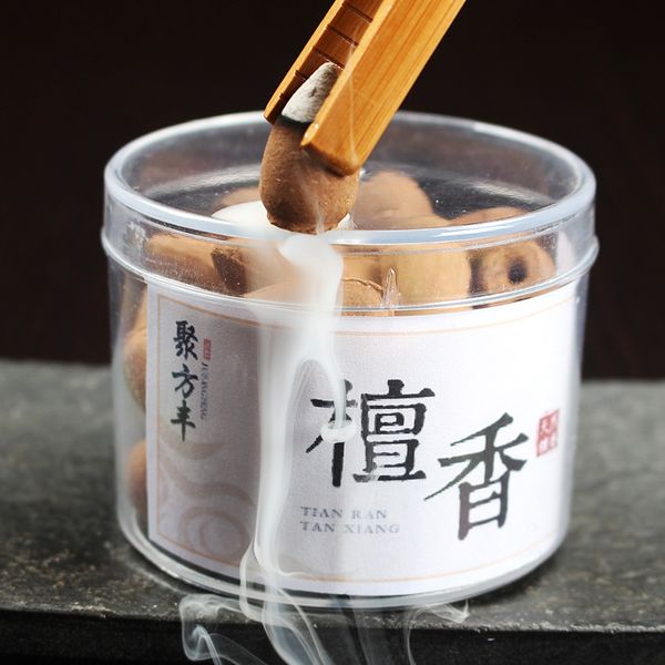 

природные дыма башни конуса ладан сандала agarwood hollow cone подарочная коробка 40шт / коробка бесплатная доставка 625