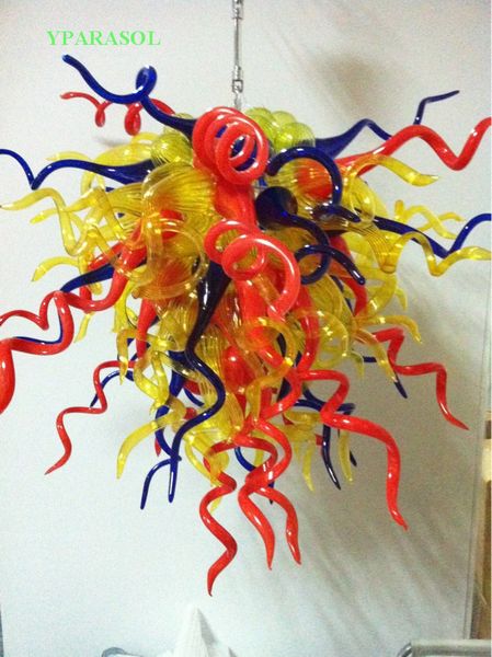 

factory lighting multi color glass chihuly style chandelier ce ul luxury crystal drop chandeliers for banquet and wedding art