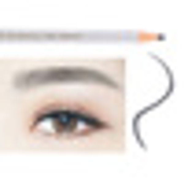 

long lasting waterproof eyebrow peel-off pencil marker liner four soft colors