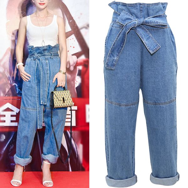 Compre Pantalones Vaqueros Pantalones Vaqueros De Mujer 2018 Moda
