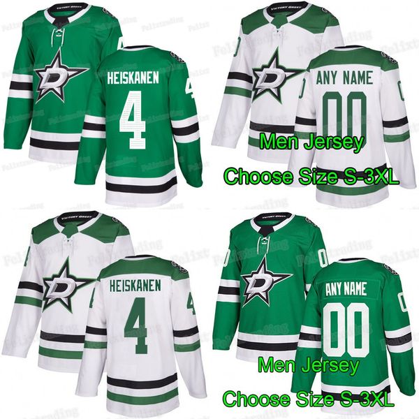 

2019 Dallas Stars Jamie Benn Tyler Seguin Miro Heiskanen Ben Bishop Alexander Radulov John Klingberg Stephen Johns Remi Elie Hockey Jerseys