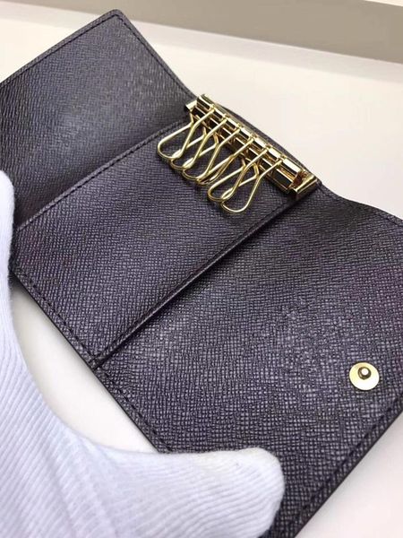 

2019 now the latest fashion key bag, man and woman's key purse, real leather, size 10*7cm, Red;blue