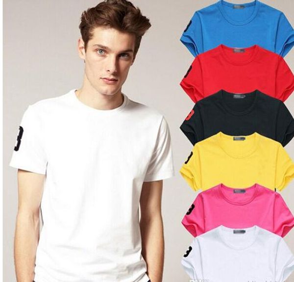 

2018 new polo shirt men big small horse crocodile perry embroidery logo big size short sleeve mens polo shirts, White;black