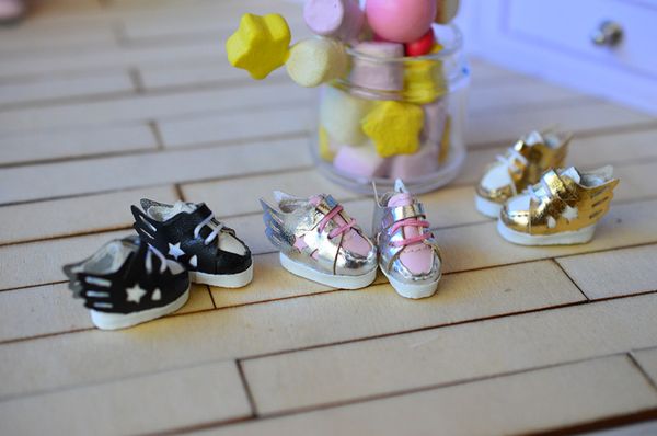 

new [ wings sports shoes] ob11 star shoes obitsu11 sport shoes (suitable for ob11,obitsu11,cu-poche,1/12dolls