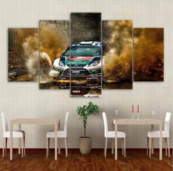 Großhandel Große Poster HD Gedruckt Malerei 5 Panel Kühle Auto Landschaft Leinwanddruck Kunst Wohnkultur Wandbilder Für Wohnzimmer Von Emmagallery, ... Großhandel Große Poster HD Gedruckt Malerei 5 Panel Kühle Auto Landschaft Leinwanddruck Kunst Wohnkultur Wandbilder Für Wohnzimmer Von Emmagallery, ...