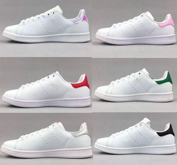 

2019 women men new stan shoes fashion smith sneakers casual leather sport running shoes shoe, Black