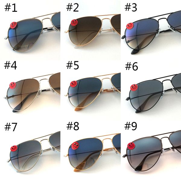 

Cla ic pilot ungla e de igner brand men women un gla e eyewear gold metal green 58mm 62mm gla len e black ca e 01