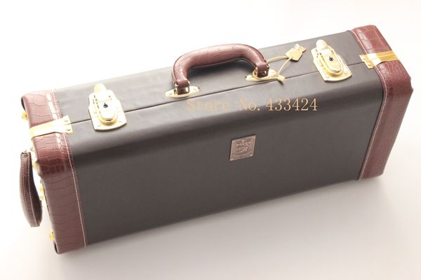 

bach strad bb trumpet hard leather case instrument bags & cases