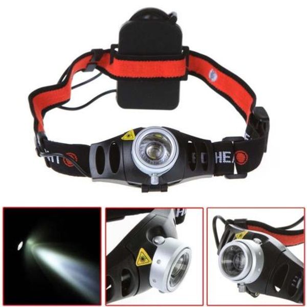 

3 modes 1800lm q5 led headlamp zoomable zoom camping head light torch waterproof flashlights by aaa battery