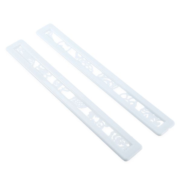 

2pcs fondant cake flower bird mold decorating cutter made of plastic material, lightweight and durable to use