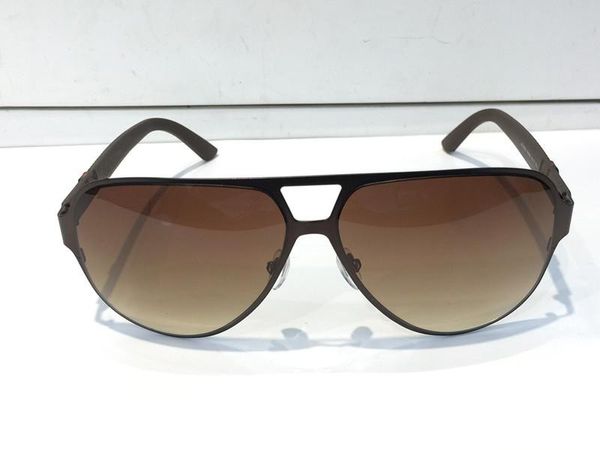 Home Moda Accessori Occhiali da sole Dettagli sul prodotto Luxury 2252 Occhiali da sole per uomo Brand Design Fashion Occhiali da sole Wrap Sunglass Pilot F