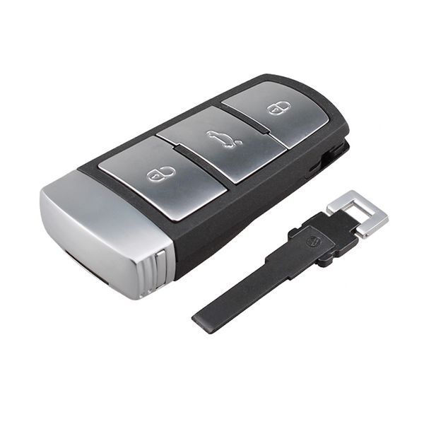 

434MHz 3 Кнопки Keyless Uncut Флип Smart Remote брелок с ID48 чипом 3C0959752BA для VW Passat B6 3C B7 Magotan 2006-2011 KEY