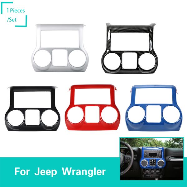 Central Dashboard Cover Trim High Quality New Car Interior Accessories For Jeep Wrangler 2011 2016 Factory Outlet Car Decorator Car Decorators From