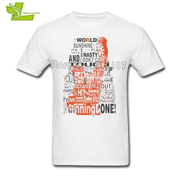 

keep moving forward rocky balboa t shirt male latest simple tshirts custom made t-shirt men's summer novelty teenboys tees, White;black