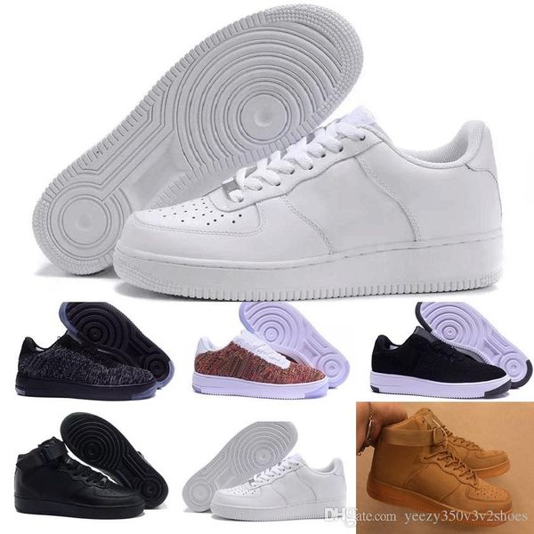 

new dunk men air women flyline running shoes sports skateboarding ones shoes high low cut white outdoor trainers sneakers, Black