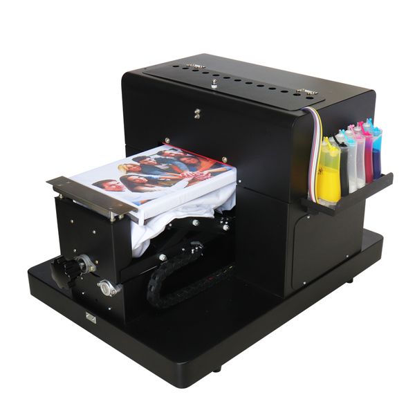 

2018 elling a4 ize flatbed printer machine for print dark color t hirt directly clothe phone ca e printer