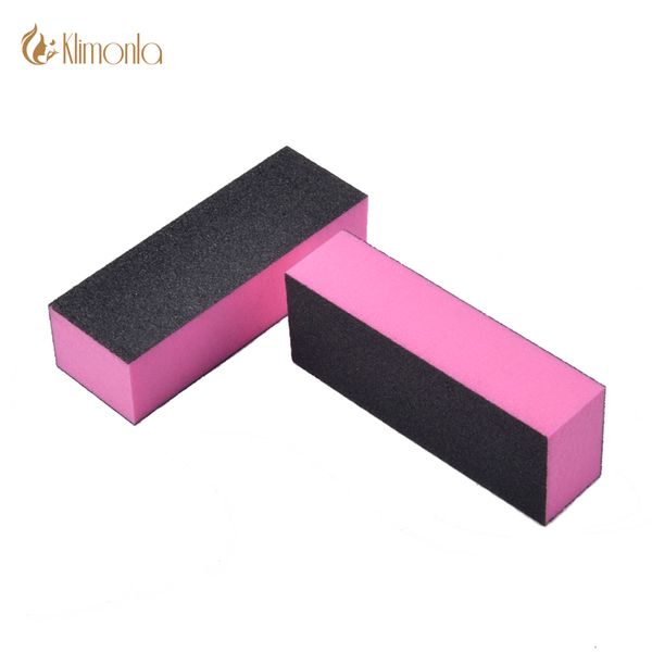 

2 pcs/set black nail art uv gel polishing buffing sanding sponge buffer file block manicure pedicure tools