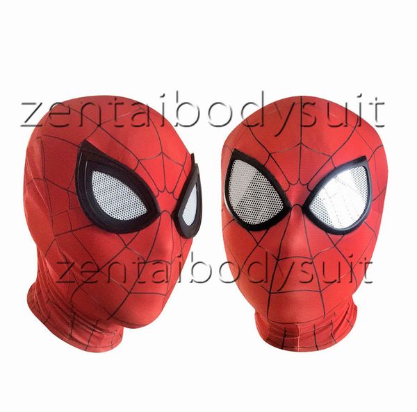 

iron spiderman mask cosplay costume 3d print lycra spandex mask red / red sizes party supplies delivery, Black;red