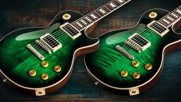 

Ultimate Custom 1958 года, ограниченный тиражом, ограниченный выпуск 2017 Anaconda Burst Flame Top / Простой топ Anaconda Зеленая электрогитара Темно-коричневая спина
