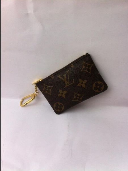 

Whole ale 2019 explo ion 5 color key pouch leather famou de igner lady keychain pur e mall leather bag